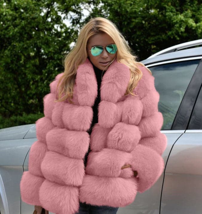 Dressbetty - Long Sleeves Warm Winter Fresh Style Coat