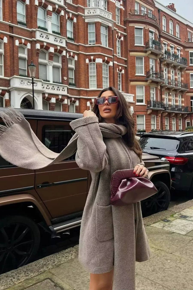 Scarf and Coat Set