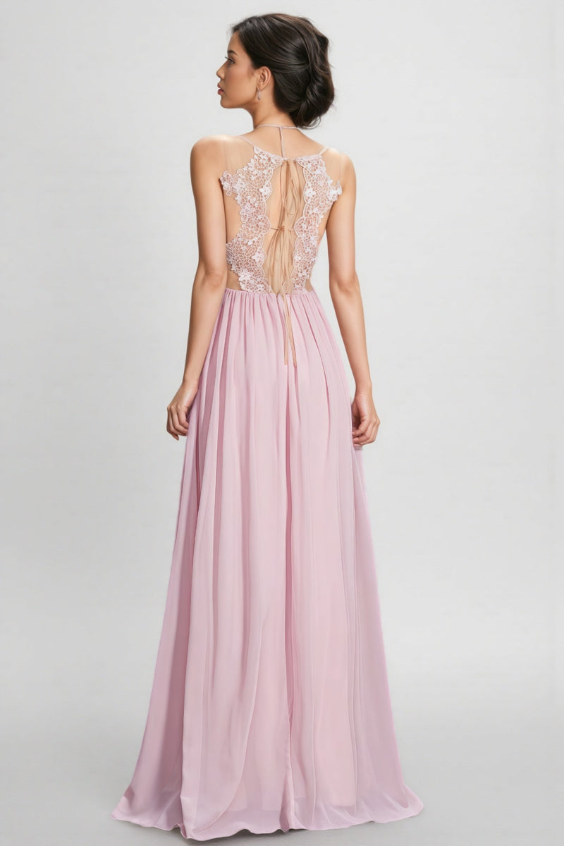 Sakina Off-the-shoulder Chiffon Maxi Dress