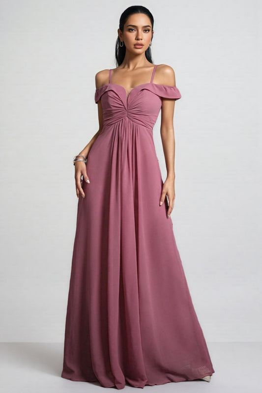 Vani Simple Halter Maxi Dress