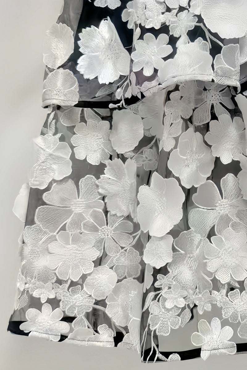Rena Colour 3d Embellishment Maxi Dress