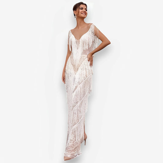 Sleeveless Slim Long Dress