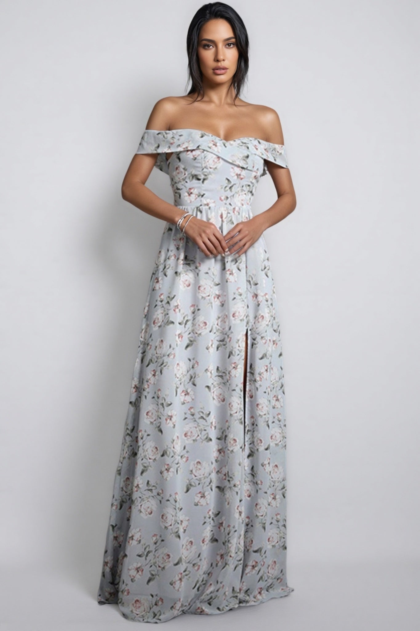 Desiree Off Shoulder Maxi Dress