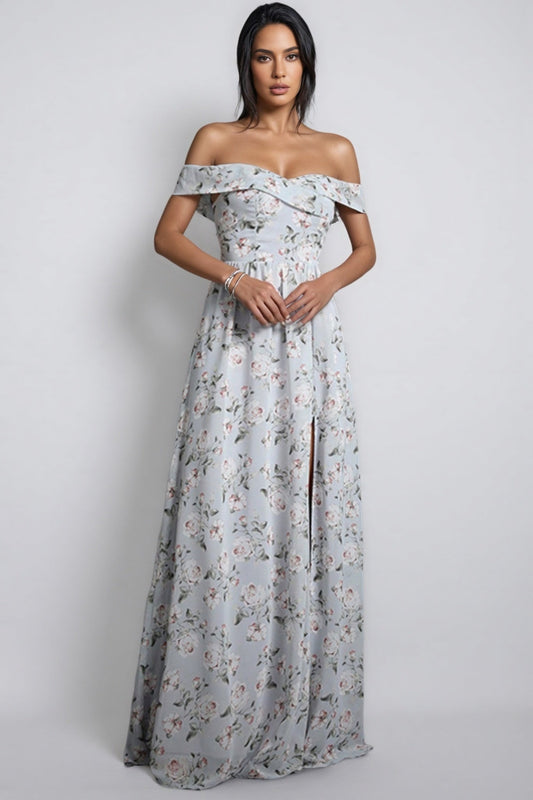 Desiree Off Shoulder Maxi Dress