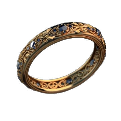 Delicate Gold Artisan Ring