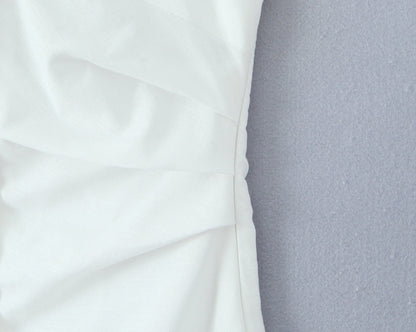 White – Sleeveless Cardigan Dress