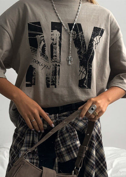Brooklyn Edge - Oversized Graphic T-shirt