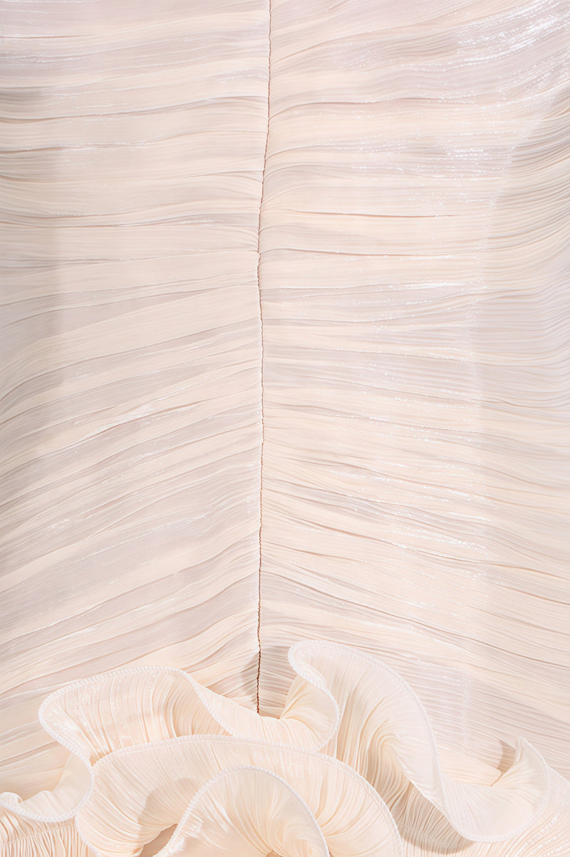 Wilfred Sheath Wood Earring Maxi Dress