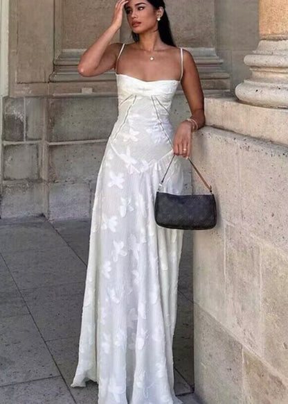 Celestine - Spaghetti Strap Maxi Dress