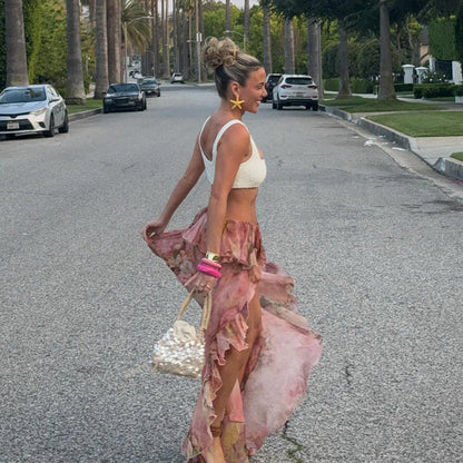 Alessia | Ruffled Skirt