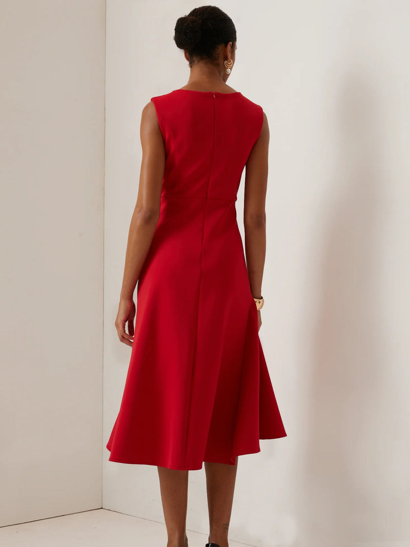 Formal Gown Midi Dress