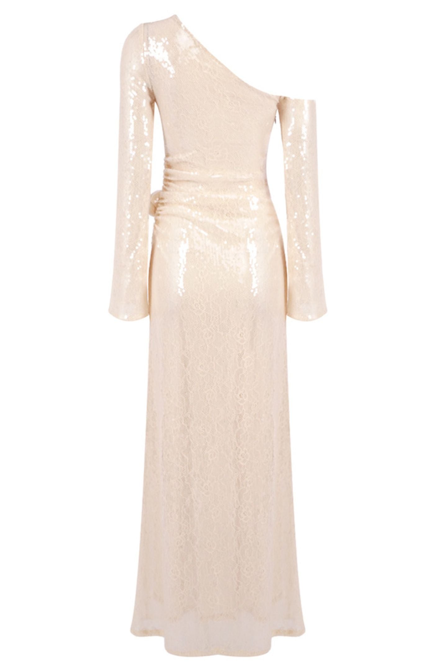 Eartha One Shoulder Sequin Maxi Dress
