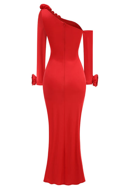 Gabrielle One Shoulder Maxi Dress