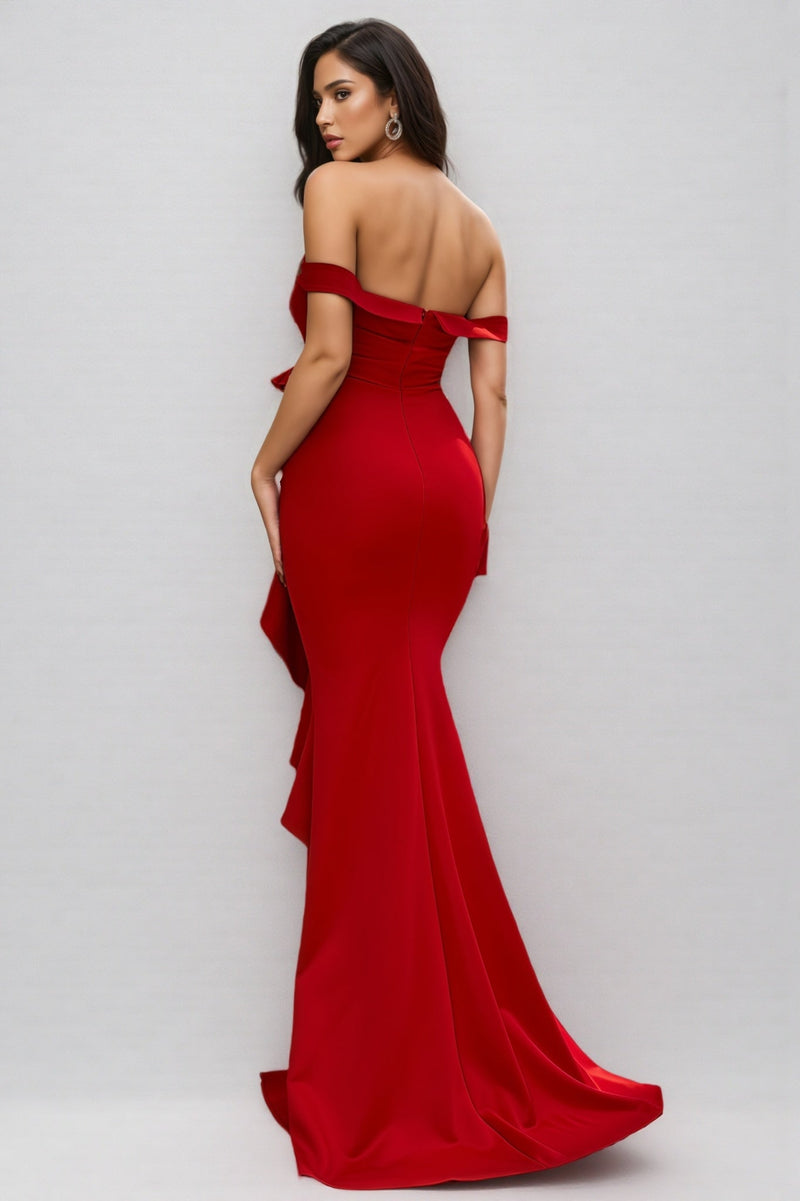 Valor One Neck Sleeveless Maxi Dress