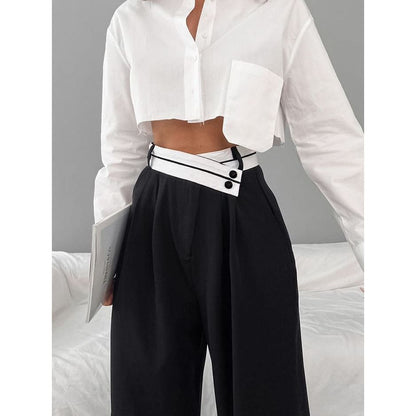 Drape Mopping Pants