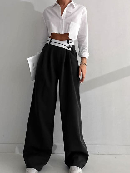 Drape Mopping Pants
