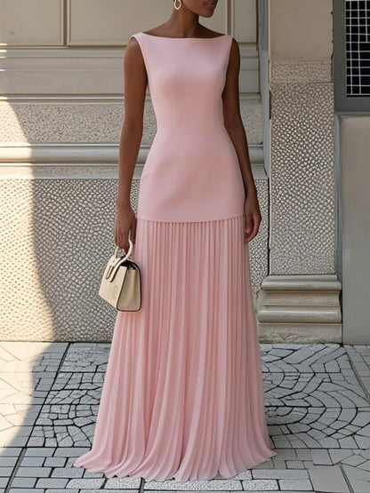 Color Sofia Pleated Two Piece Set
