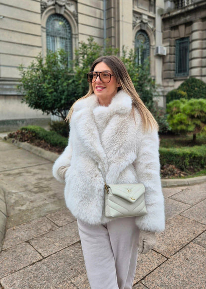 Vienna Luxe Faux Fur Coat – Soft Short Winter Jacket