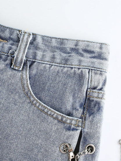 Summer Denim Shorts Shorts
