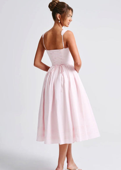 Elegance in Bloom Midi Dress