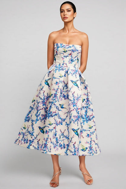 Stanl Tie Midi Dress