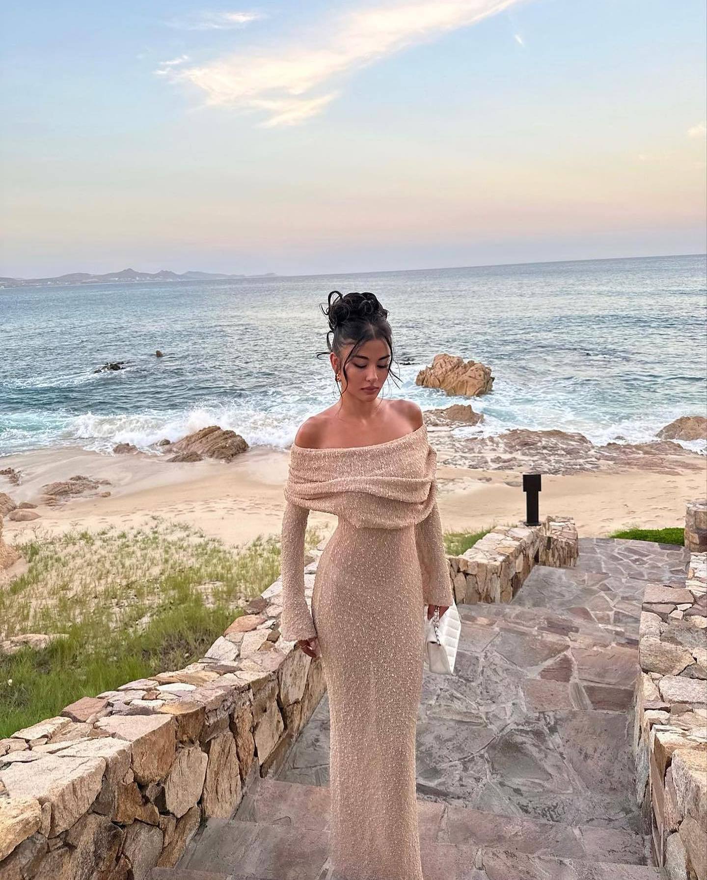 Nayara | Maternity Off Shoulder Maxi Dress