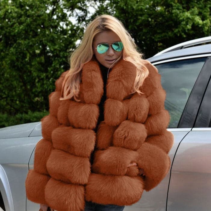 Dressbetty - Long Sleeves Warm Winter Fresh Style Coat