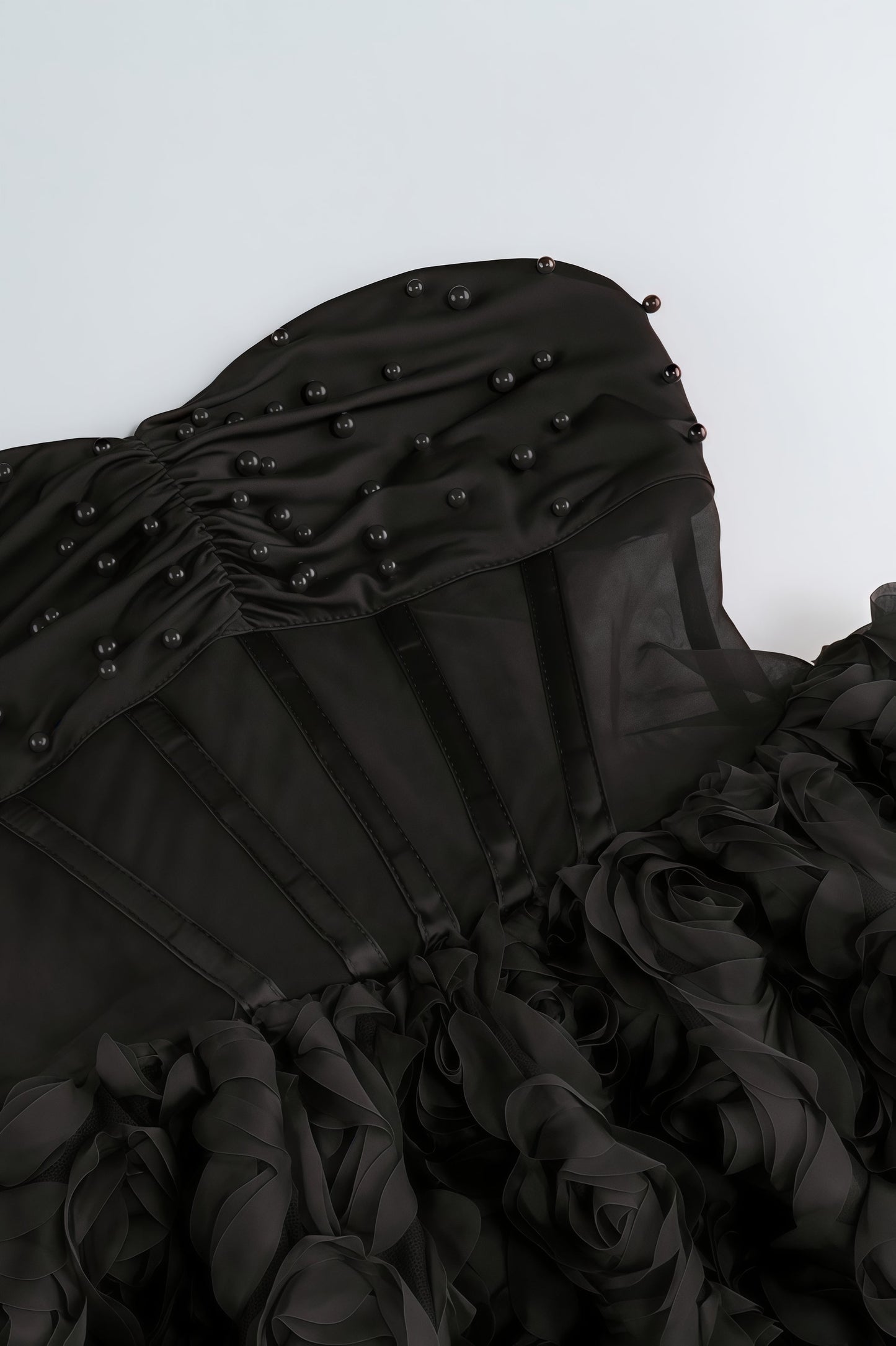 Ralpae 3d Puff Mini Dress