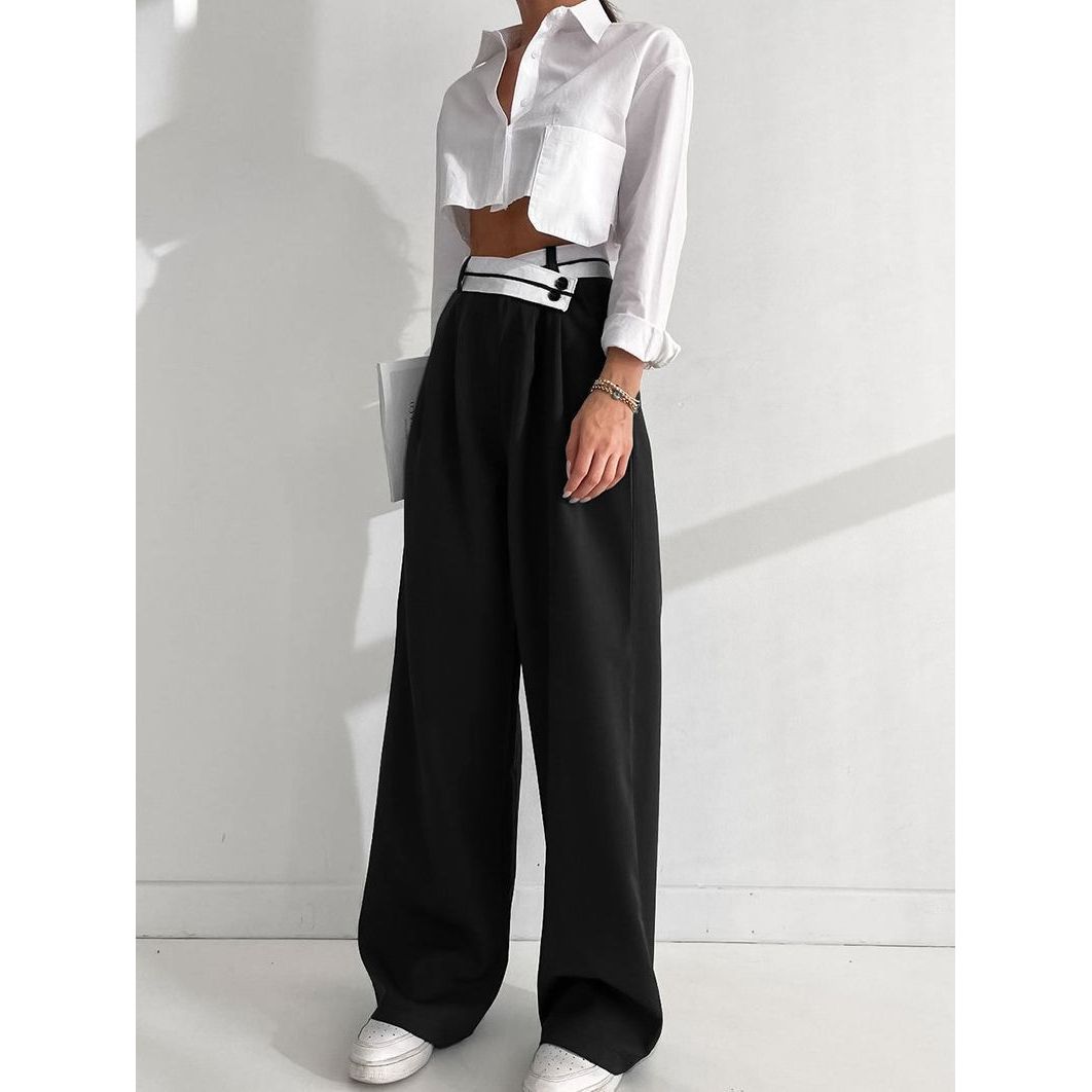 Drape Mopping Pants