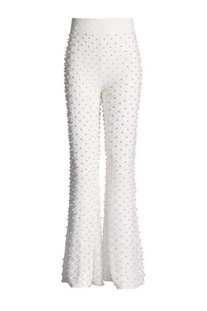 Maureen Pearl Embellished Blazer/pants