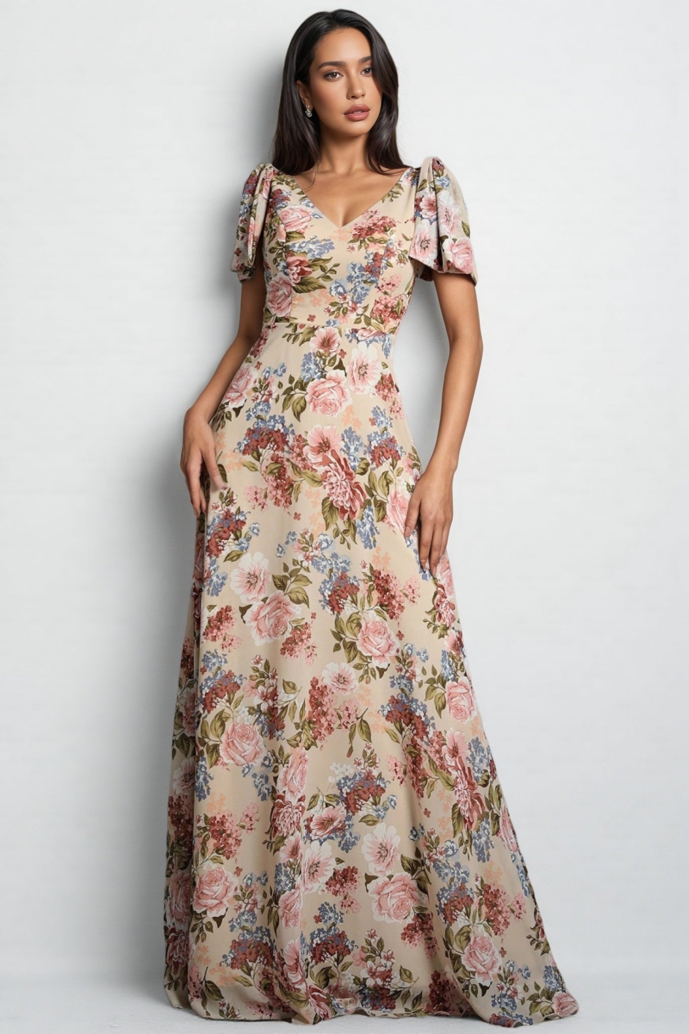 Rosia A-line Maxi Dress