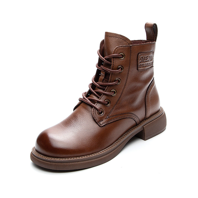 Hollow Out Flat Low Short Soft Boots