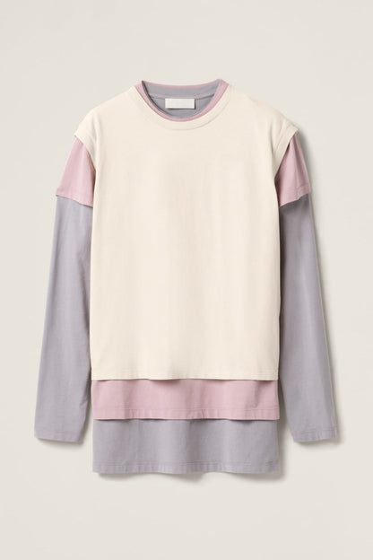 Ophelia Three Piece Set T-shirts - Beige