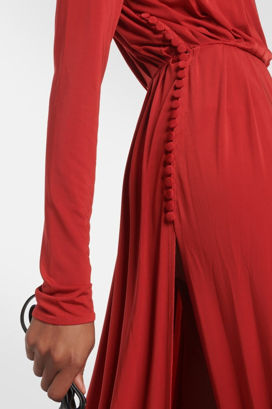 Melissa Applique Cutout Maxi Dress
