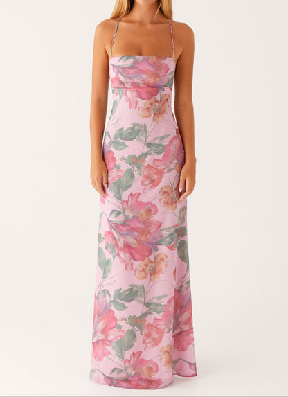 Agnesina Maxi Dress - Pink