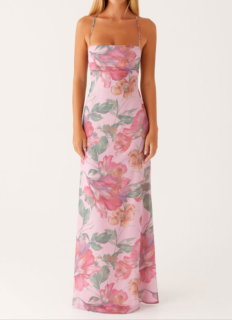 Agnesina Maxi Dress - Pink
