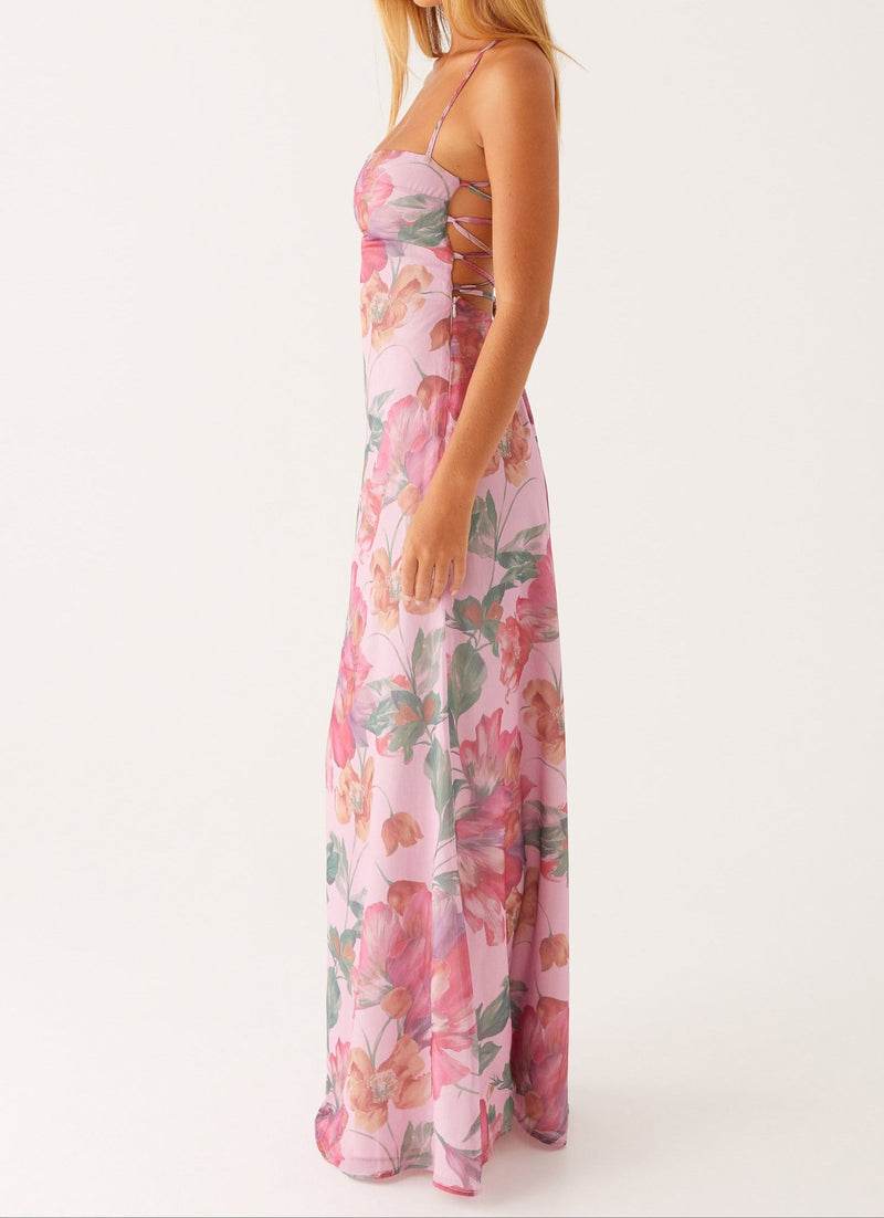 Agnesina Maxi Dress - Pink