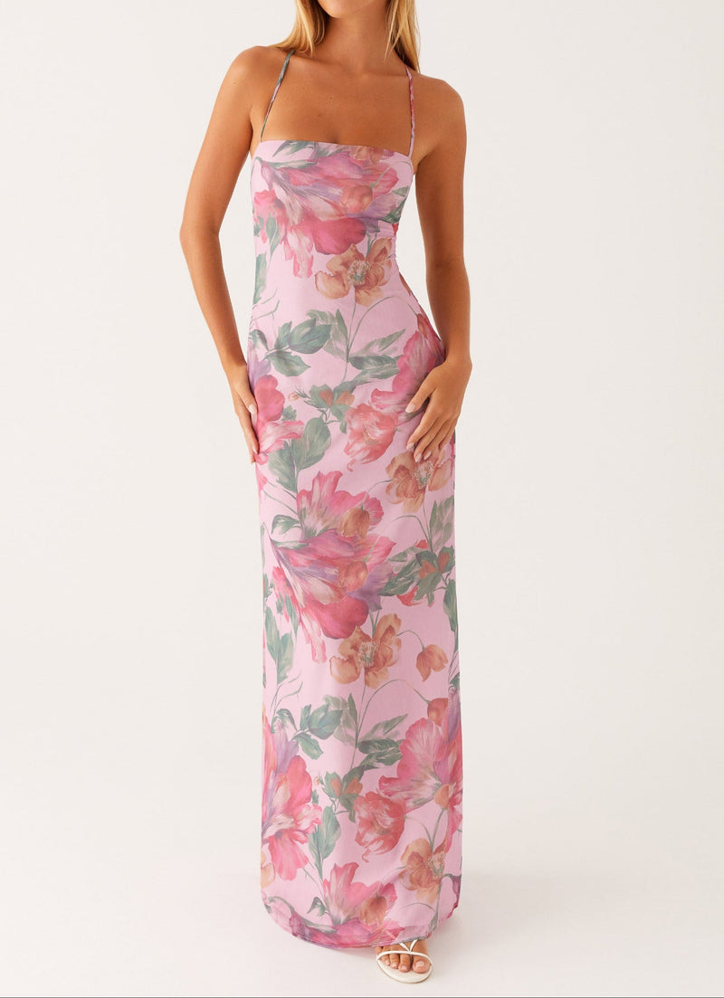 Agnesina Maxi Dress - Pink