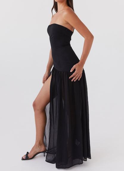 Alicia Maxi Dress - Black