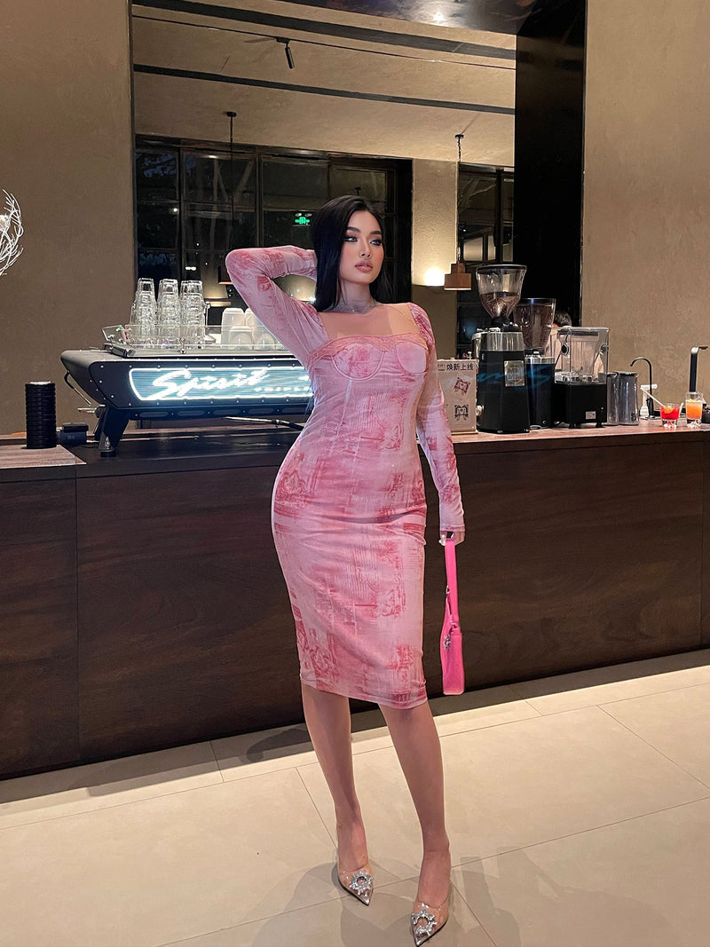 Bodycon New Long Dress