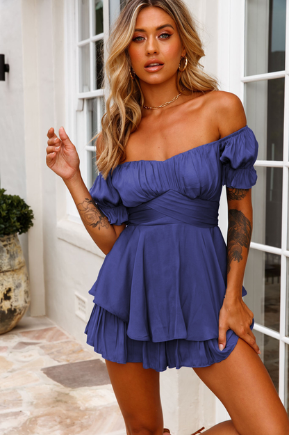 Off Shoulder Romper