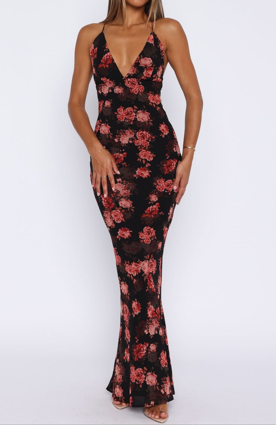 Angela Maxi Dress Terracotta