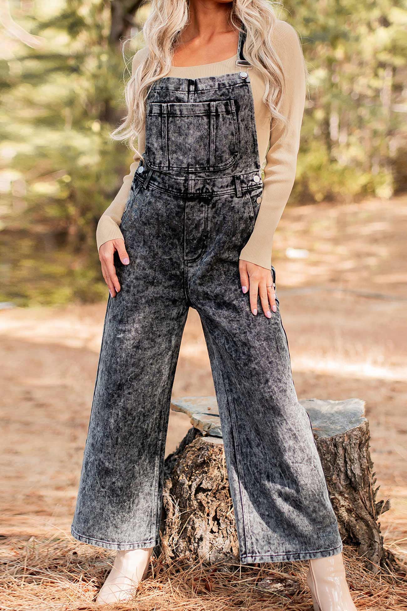 Retro Denim Jumpsuits