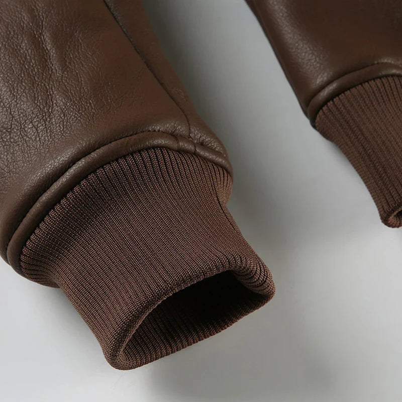 Patchwork Pu Leather Jackets Basic Turn-down Collar Long Sleeve Coats Autumn Winter Lady