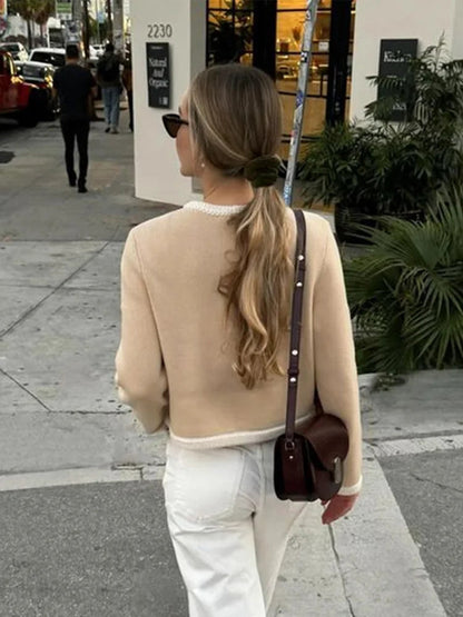Rosie - Cropped Cardigan