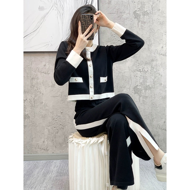 Black – Slimming Two Piece Set