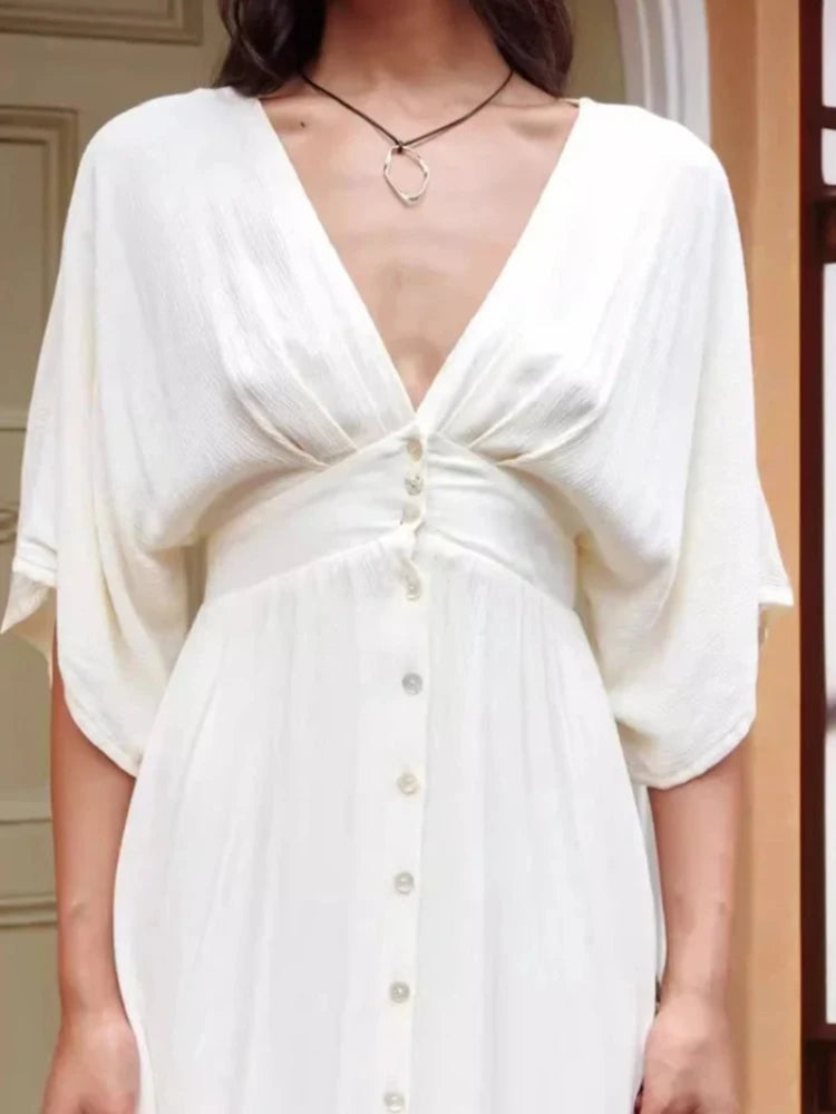 Bella White Dress