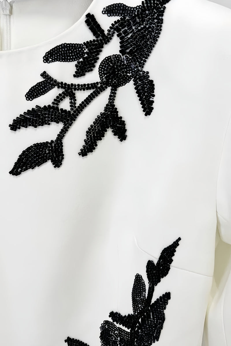 Marglt Embellished Slit Maxi Dress