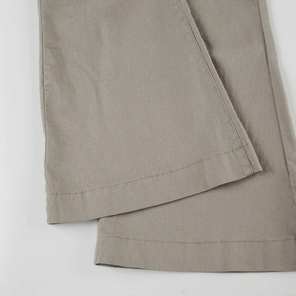 Slim Fit Simple Flared Pants High Causal England Style All-match Basic Jeans Classical Clothing
