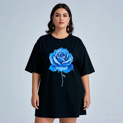 Long Style Cotton T-shirt